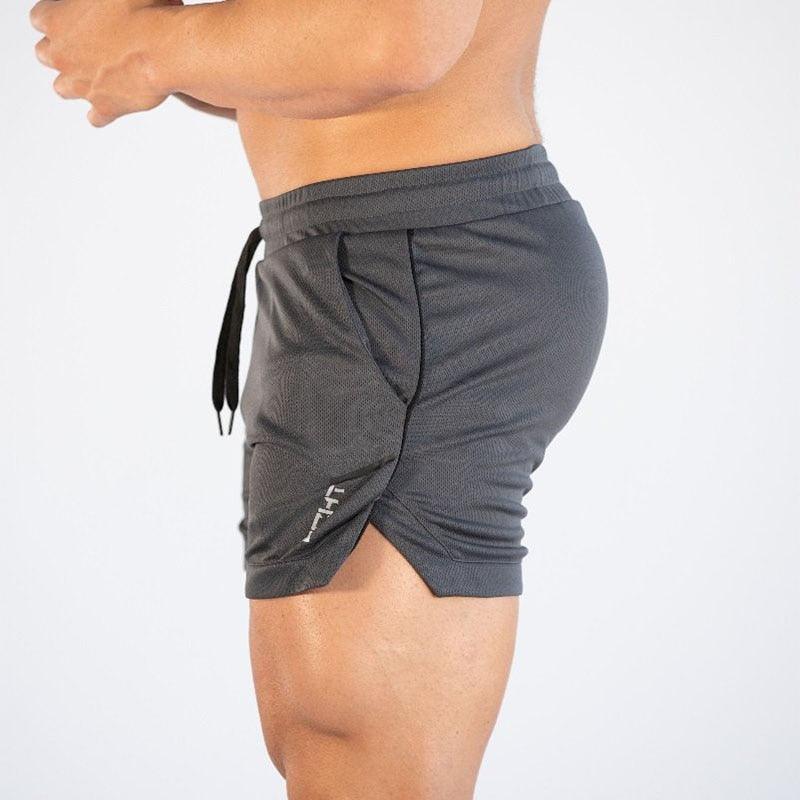 Men's Quick-Dry Compression Training Shorts with Pockets Fitness