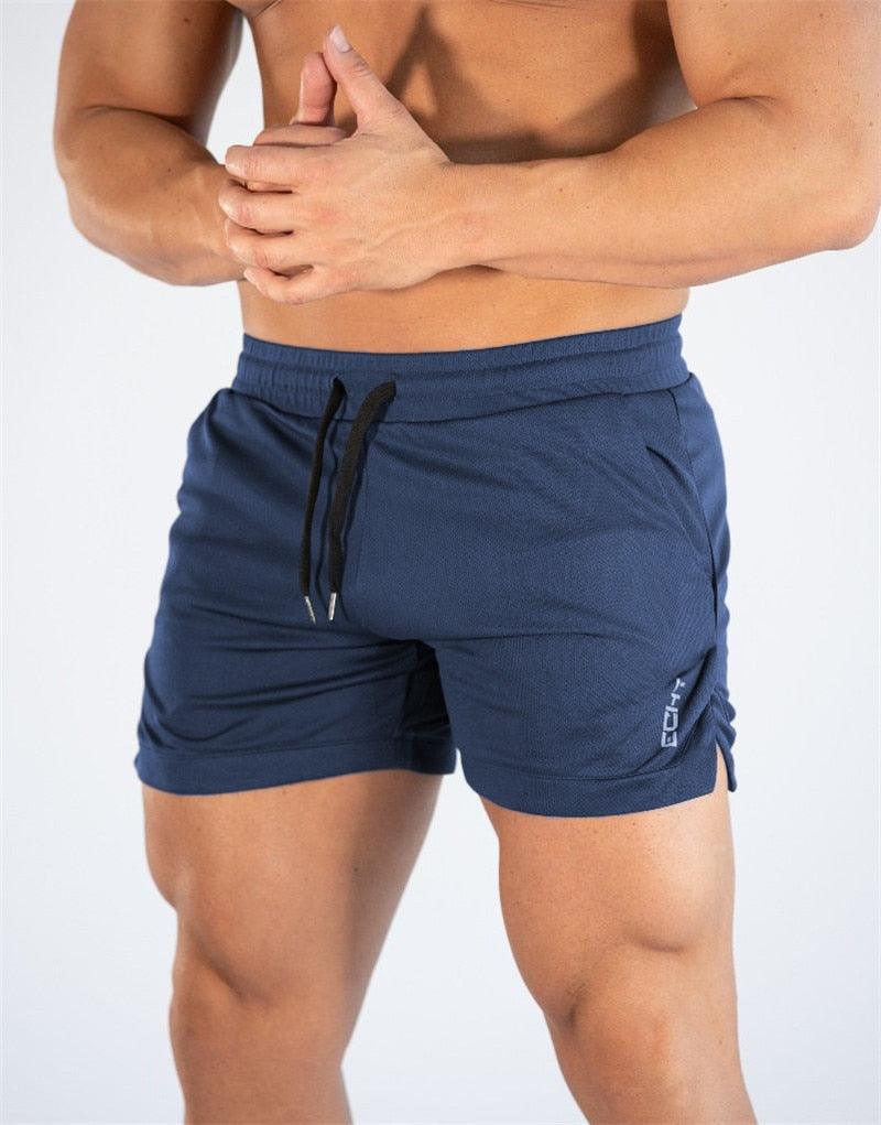 Men's Quick-Dry Compression Training Shorts with Pockets Fitness