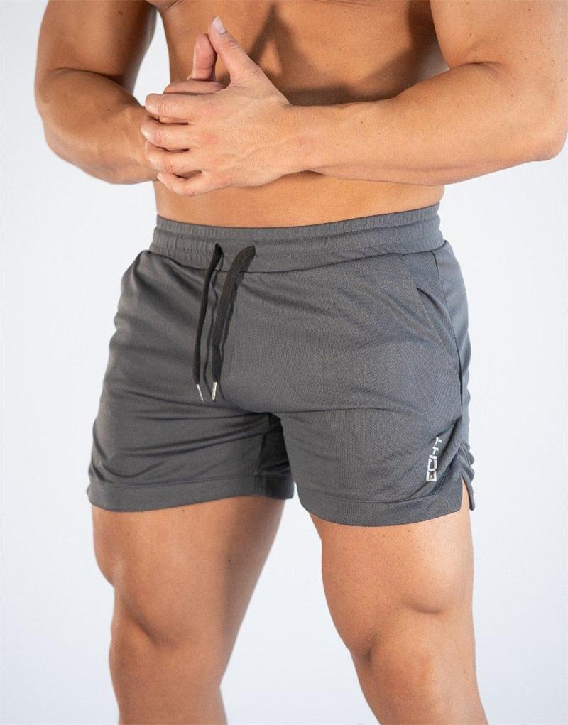 Men's Quick-Dry Compression Training Shorts with Pockets Fitness