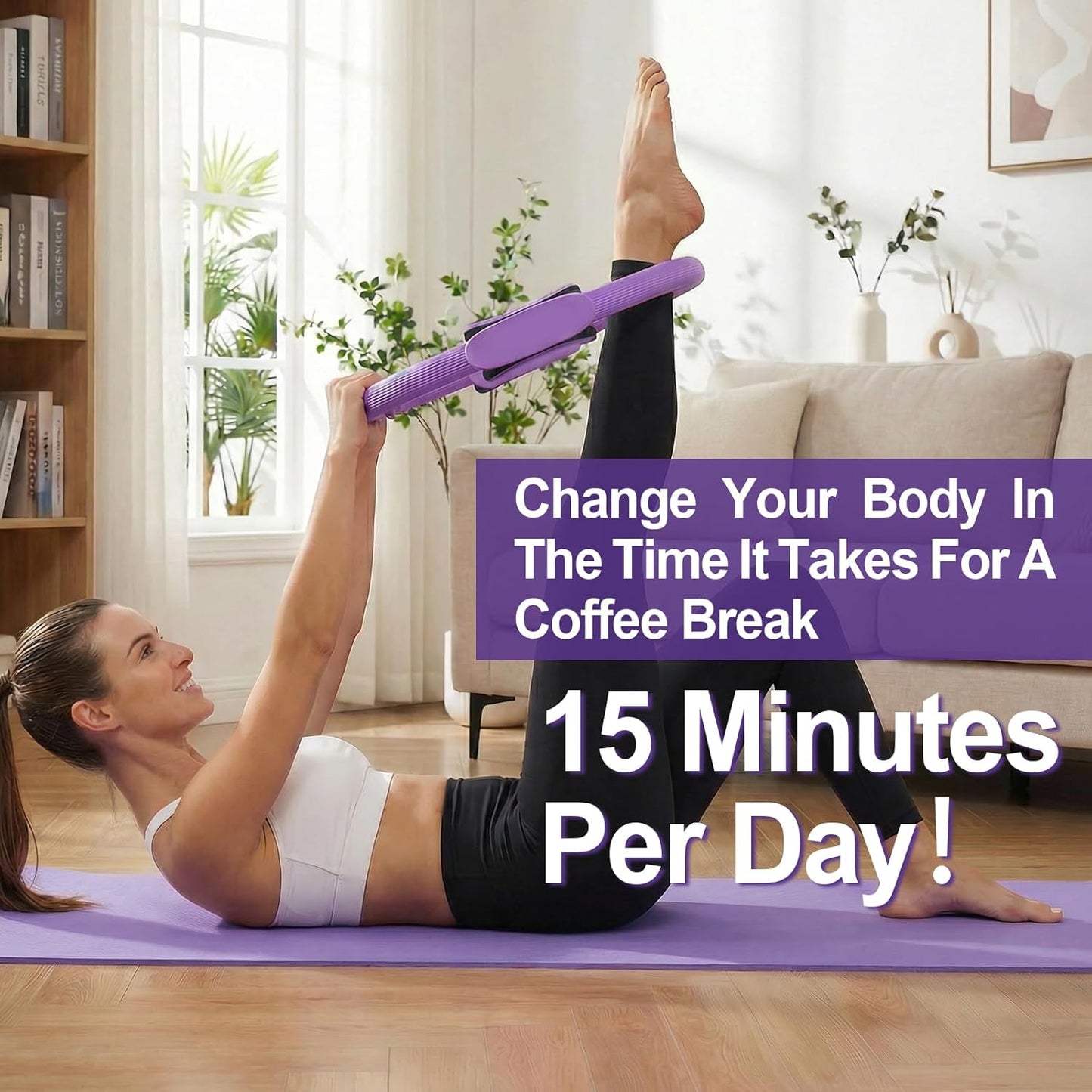 13-Piece Yoga and Pilates Fitness Accessories Set Complete
