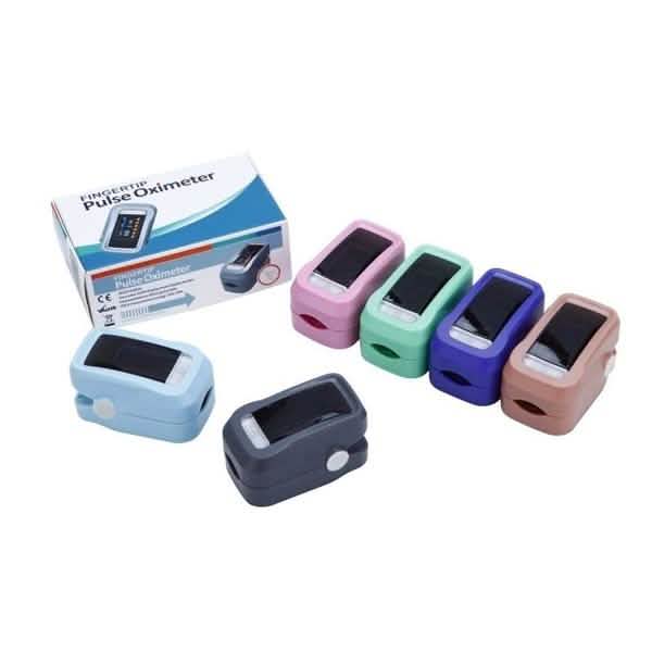 Portable Finger Pulse Oximeter Heart Rate Oxygen Monitor Device