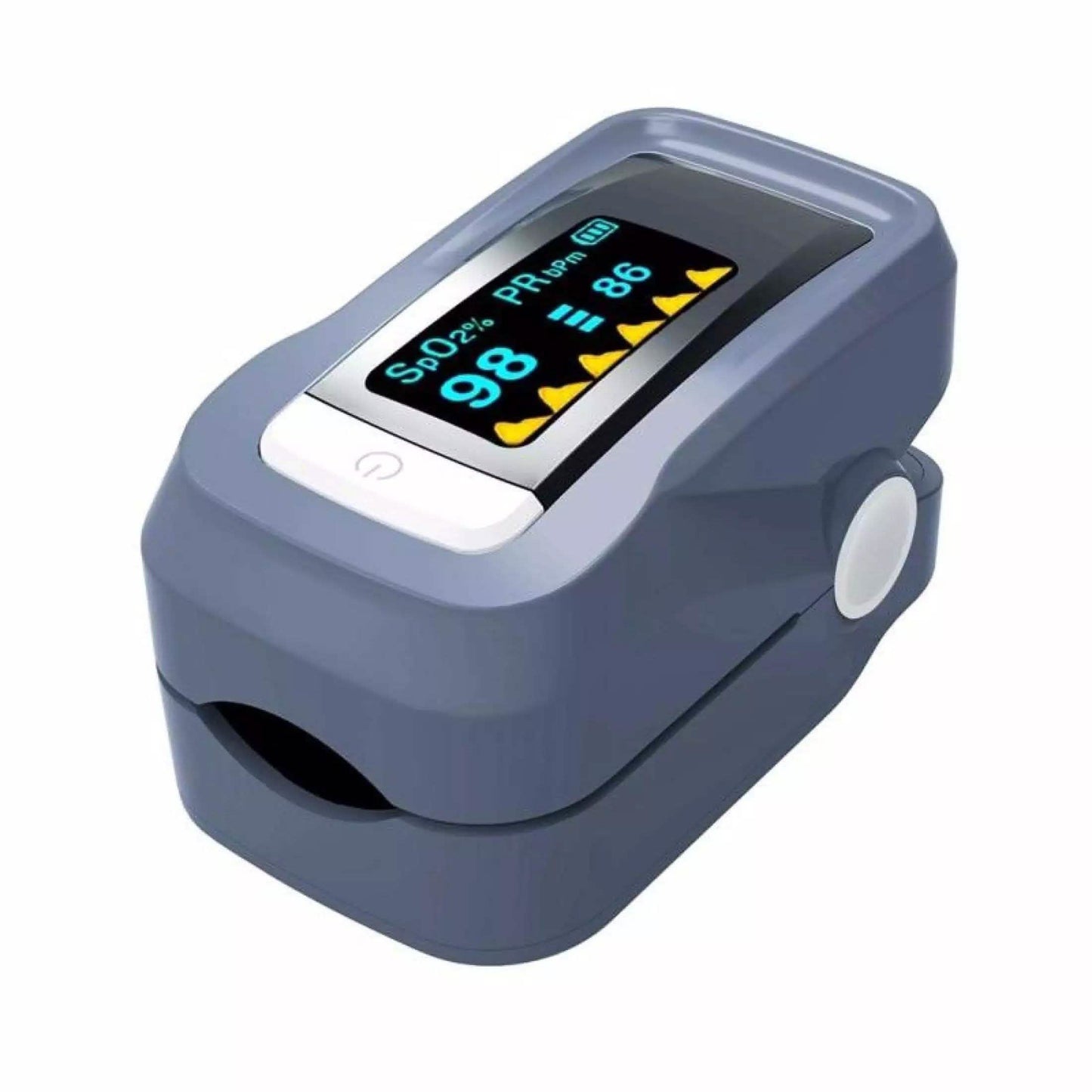 Portable Finger Pulse Oximeter Heart Rate Oxygen Monitor Device