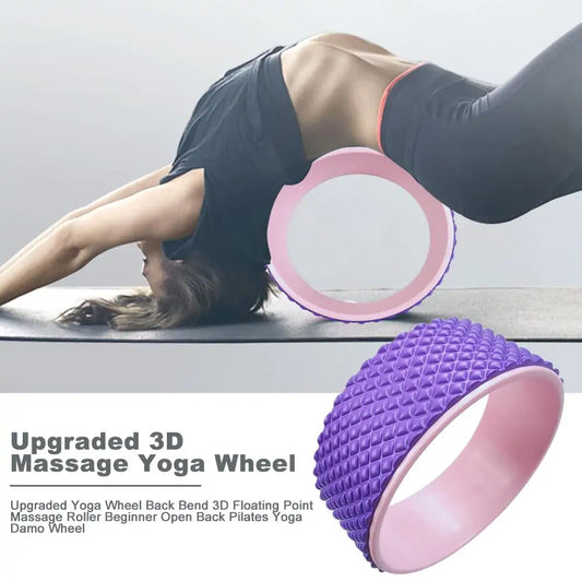3D Massage Yoga Wheel for Stretching and Recovery