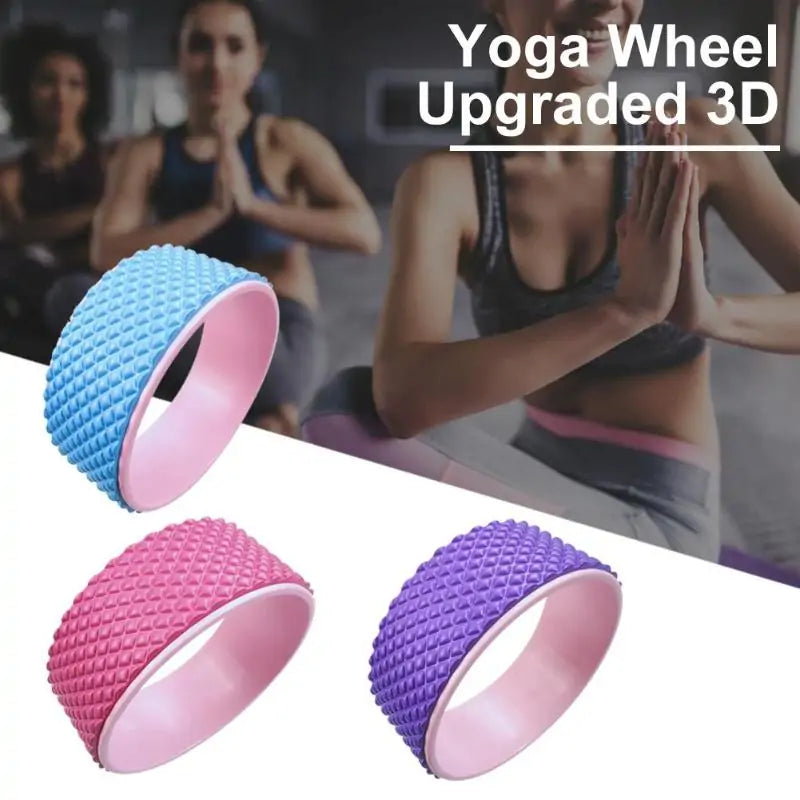 3D Massage Yoga Wheel for Stretching and Recovery